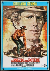 8t592 BULLET FOR THE PRESIDENT Italian 1sh 1969 Il prezzo del potere, spaghetti western art!