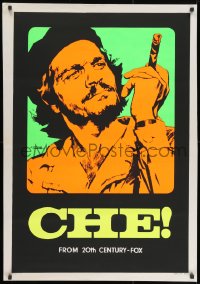 8t595 CHE Italian 1sh 1969 rare different art of Omar Sharif as Guevara by Nistri!