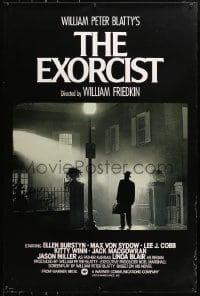 8w273 EXORCIST 1sh R1979 William Friedkin, Max Von Sydow, William Peter Blatty horror classic!