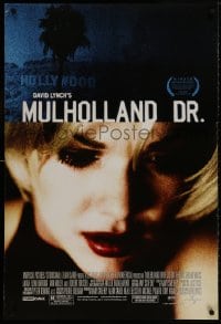 8w619 MULHOLLAND DR. DS 1sh 2001 David Lynch, close ups of sexy Naomi Watts, different!