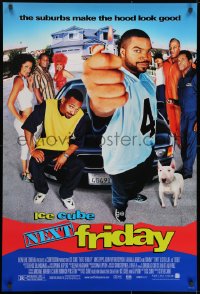 8w636 NEXT FRIDAY 1sh 1999 Ice Cube, Mike Epps, the suburbs make the hood look good!