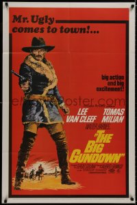 8z087 BIG GUNDOWN 1sh 1968 La Resa Dei Conti, Lee Van Cleef as Mr. Ugly!