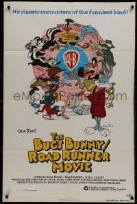 8z134 BUGS BUNNY & ROAD RUNNER MOVIE 1sh 1979 Chuck Jones classic comedy cartoon!