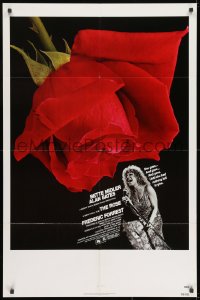 8z747 ROSE 1sh 1979 different portrait of Bette Midler in unofficial Janis Joplin biography!