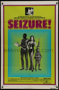 8z771 SEIZURE 1sh 1974 Oliver Stone's directional debut, Herve Villechaize is the dwarf!