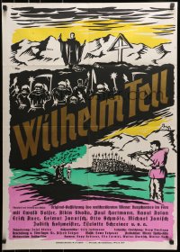 9c195 WILHELM TELL Austrian 1956 Stoger and Gielen, completely different artwork!