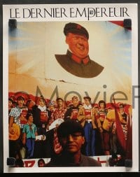 9c143 LAST EMPEROR 8 French LCs 1987 Bernardo Bertolucci epic, Peter O'Toole, Joan Chen, Lone!