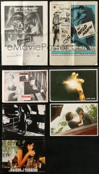 9d081 LOT OF 7 MISCELLANEOUS ITEMS 1950s-1990s great images from a variety of different movies!