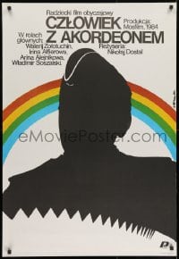 9f697 CHELOVEK S AKKORDEONOM Polish 27x39 1986 Nikolai Dostal, Jakub Erol art of soldier!