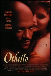 9g819 OTHELLO advance DS 1sh 1995 Oliver Parker directed Shakespearean tragedy, Laurence Fishburne!