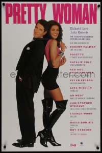 9g114 PRETTY WOMAN 24x36 music poster 1990 sexiest prostitute Julia Roberts loves wealthy Richard Gere!