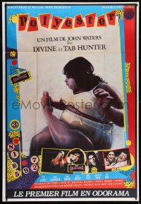 9j919 POLYESTER French 1p 1981 John Waters, wacky different artwork, filmed in Odorama!