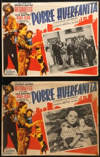 9j597 POBRE HUERFANITA 7 Mexican LCs 1955 Adalberto Martinez, Lilia Martinez, Gui-Gui, Peralta