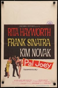 9j189 PAL JOEY WC 1957 Maurice Thomas art of Frank Sinatra, sexy Rita Hayworth & Kim Novak!