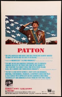 9j191 PATTON WC 1970 A Salute to a Rebel, General George C. Scott, World War II classic!