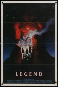 9p501 LEGEND 1sh 1986 Tom Cruise, Mia Sara, Tim Curry, Ridley Scott, cool fantasy artwork!