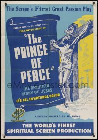 9p690 PRINCE OF PEACE 1sh 1950 Kroger Babb, religious art, the life of Christ!