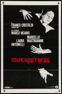 9p968 WIFEMISTRESS int'l 1sh 1978 Vicario's Mogliamante, Laura Antonelli & Marcello Mastroianni!