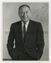 9r425 JOE PASTERNAK signed 8x10 still 1962 portrait in suit & tie from The Horizontal Lieutenant!