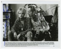 9r431 JOHNNY HANDSOME signed 8x10 still 1989 by BOTH Ellen Barkin AND Lance Henriksen!