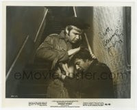 9r432 JON VOIGHT signed 8x10 still 1969 great close up with Dustin Hoffman in Midnight Cowboy!