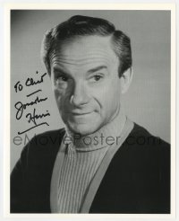 9r904 JONATHAN HARRIS signed 8x10 REPRO still 1980s portrait as Dr. Smith from Lost in Space!