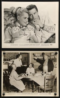 9s939 FULL OF LIFE 2 8x10 stills 1957 Richard Conte, Judy Holliday, Salvatore Baccaloni