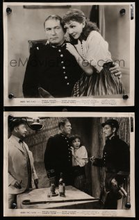 9s990 UNDER TWO FLAGS 2 8x10 stills 1936 Legionnaire Ronald Colman & Claudette Colbert!