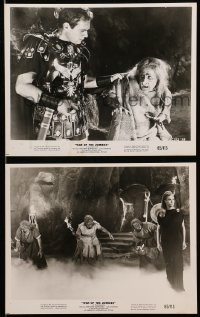 9s996 WAR OF THE ZOMBIES 2 8x10 stills 1965 sexy Susi Andersen, John Drew Barrymore, sword & sandal!