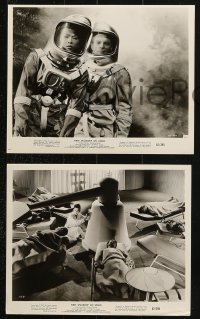 9s864 FIRST SPACESHIP ON VENUS 3 8x10 stills 1962 Der Schweigende Stern, astronaut images!