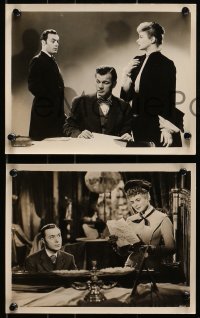 9s866 GASLIGHT 3 8x10 stills 1944 all with gorgeous Ingrid Bergman, w/ Boyer & Cotten