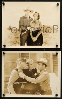 9s442 GENE AUTRY 9 8x10 stills 1930s-1940s western cowboy images of the star from different roles!