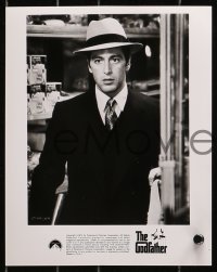 9s795 GODFATHER 4 8x10 stills R1990s Francis Ford Coppola crime classic, Brando, Pacino, Caan, Duvall!