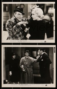 9s799 GREAT PROFILE 4 from 7.75x10 to 8x10 stills 1940 Mary Beth Hughes, John Barrymore, Baxter!