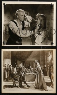 9s503 HAMLET 8 8x10 stills 1949 great images of Laurence Olivier in William Shakespeare classic!