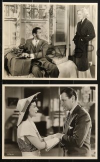 9s654 HERBERT MARSHALL 6 8x10 stills 1930s-1950s wonderful portrait images of the star!