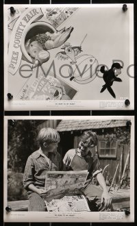 9s317 SO DEAR TO MY HEART 14 8x10 stills 1949 Disney, Bobby Driscoll & Luana Patten with animals!