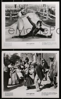 9s396 THAT'S DANCING 11 8x10 stills 1985 Wizard of Oz, Shirley Temple, Gene Kelly, classic musicals!