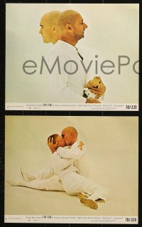 9s138 THX 1138 3 8x10 mini LCs 1971 first Lucas, Robert Duvall, Pleasance, fantasy sci-fi!