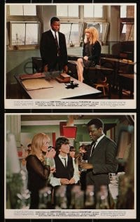 9s117 TO SIR, WITH LOVE 6 color 8x10 stills 1967 Sidney Poitier, Geeson, directed by James Clavell!