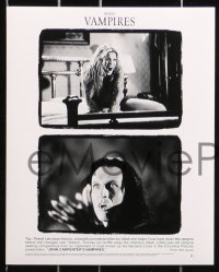 9s563 VAMPIRES 8 8x10 stills 1998 John Carpenter, James Woods, cool vampire hunter images!