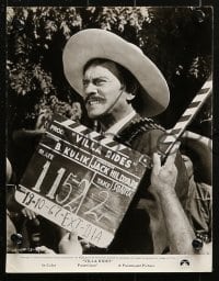 9s834 VILLA RIDES 4 8x10 stills 1968 great images of Yul Brynner as Pancho Villa, plus candid shot!