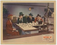 9y310 BOTTOMS UP LC 1934 Spencer Tracy, Mundin & Silvers stare at sexy Pat Paterson in diner!