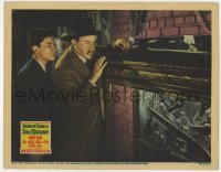 9y339 CHARLIE CHAN AT THE WAX MUSEUM LC 1940 Sidney Toler & Victor Sen Yung by case of weapons!