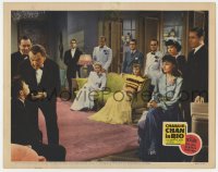 9y344 CHARLIE CHAN IN RIO LC 1941 Victor Sen Yung & Sidney Toler amaze a room full of people!