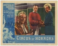 9y351 CIRCUS OF HORRORS LC #5 1960 one man's lust made men into beasts & stripped women of souls!