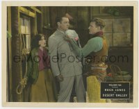 9y396 DESERT VALLEY LC 1926 Buck Jones threatening man for information by Virginia Brown Faire!