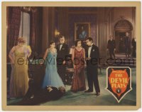 9y399 DEVIL PLAYS LC 1931 pretty Florence Britton in a high society murder mystery!