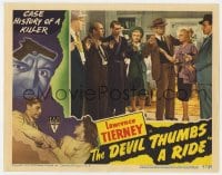 9y400 DEVIL THUMBS A RIDE LC #6 1947 Lawrence Tierney & Betty Lawford rob people at gun point!