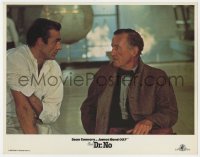 9y418 DR. NO LC R1984 close up of Sean Connery as James Bond talking with author Ian Fleming!